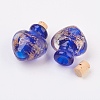 Handmade Luminous Lampwork  Perfume Bottle Pendants LAMP-P044-K03-3