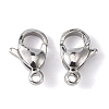 Tarnish Resistant 304 Stainless Steel Lobster Claw Clasps Hand Polished STAS-M262-01-13mm-1