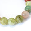 Natural Mixed Stone Round Bead Strands X-G-E334-8mm-23-2