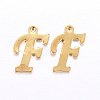 201 Stainless Steel Pendants STAS-O098-03G-F-1
