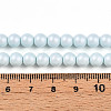Baking Paint Pearlized Glass Pearl Bead Strands HY-N002-6mm-B01-5