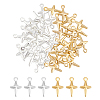 40Pcs 2 Colors Brass Charms KK-UN0001-59-1