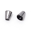 Zinc Alloy Cord Ends PALLOY-WH0088-46B-B-1