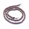 Natural Sandalwood Beads Strands WOOD-P011-01-10mm-2
