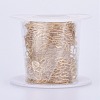 Soldered Brass Paperclip Chains CHC-G005-06G-7