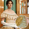 5.6~5.7M Polyester Fringe Lace Trims SRIB-GA0001-06-6