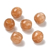 Opaque Resin European Beads RESI-F073-12B-1