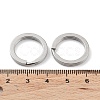 Non-Tarnish 304 Stainless Steel Split Key Rings STAS-Q314-01C-P-3