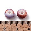 Spray Painted Glass Beads SEED-M011-05A-01-3