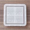 Square Mother's Day Word MOM DIY Tray Silicone Molds DIY-G112-02C-3
