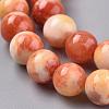Natural Persian Jade Beads Strands G-H1625-6mm-PR11-3