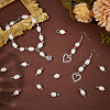 30Pcs 2 Styles Natural Cultured Freshwater Pearl Bead Links Connectors FIND-PH0021-35-5