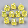 Epoxy Resin Pendants CRES-N025-12A-2