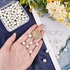 120Pcs 2 Style  Resin Imitation Pearl Charms FIND-FH0004-29-3