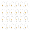 80Pcs Eco-Friendly Plastic Earring Hooks STAS-UN0054-49-1