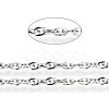 Tarnish Resistant 304 Stainless Steel Rope Chains CHS-L024-016B-1