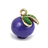 Fruit Alloy Enamel Charms ENAM-P264-02B-G-2
