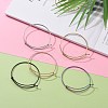 10Pcs 5 Color Adjustable Ion Plating(IP) 304 Stainless Steel Expandable Bangle Making BJEW-LS0001-01-5