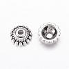 Tibetan Style Alloy Bead Caps X-LF1235Y-2