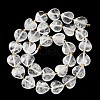 Natural Quartz Crystal Beads Strands G-B044-B15-01-3