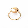 Brass Peg Bails Cuff Finger Ring Settings KK-T062-70G-NF-3