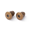 Brass Ear Nuts E087-AB-1