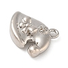 Christmas Brass Charms KK-H521-03P-2