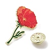 Flower Series Zinc Alloy Enamel Pin JEWB-D069-03A-3