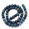 Round Natural Apatite Beads Strands G-F222-04-8mm-3