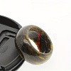 Natural Tiger Eye Plain Band Rings DB0589-5-1