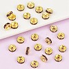 Brass Rhinestone Spacer Beads RB-A014-Z6mm-10G-2