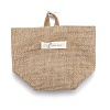 Foldable Cotton Linen Storage Basket DJ-HJEW-O003-01A-2