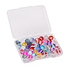 46Pcs 2 Style Synthetic Moonstone Beads G-FS0002-31-4
