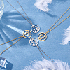 304 Stainless Steel Pendants STAS-UN0012-98-3