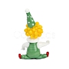 Handmade Lampwork Clown Display Decorations LAMP-Q005-12D-3