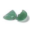 Natural Green Aventurine Carved Healing Moon with Human Face Figurines G-B062-06D-2