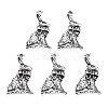 Tibetan Style Alloy Pendants PALLOY-T075-135AS-RS-1