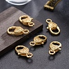 Tibetan Style Alloy Lobster Claw Clasps X-LF014Y-MG-NR-4