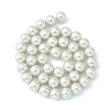 Eco-Friendly Dyed Glass Pearl Round Beads Strands X-HY-A002-10mm-RB009-3