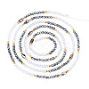 Glass Beaded Adjustable Waist Chains for Women AJEW-TA0005-78B-1
