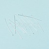 Brass Flat Head Pins KK-WH0058-03D-S-4
