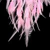 Iron Woven Web/Net with Feather Pendant Decorations AJEW-P097-02-4