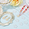 200Pcs Acrylic Bead Caps OACR-SC0001-83F-4