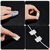 Plastic Cable Management Clips AJEW-WH0250-40-4
