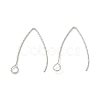 Tarnish Resistant 316 Stainless Steel Earrings Finding STAS-B025-01P-1