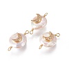 Natural Pearl Links connectors PEAR-I005-19-2