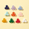 100Pcs 10 Colors Natural Dyed Malaysia Jade Beads G-FS0002-49-2