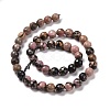 Natural Rhodonite Beads Strands G-E571-19B-3