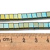 Electroplated Non-magnetic Synthetic Hematite Beads Strands G-C106-B02-02B-4