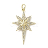 Brass Micro Pave Cubic Zirconia Pendants LS-KK-L248-07G-01-1
